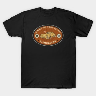 Zz Top - Eliminator // Art Work Logos Vintage Style Fan Art Designs T-Shirt